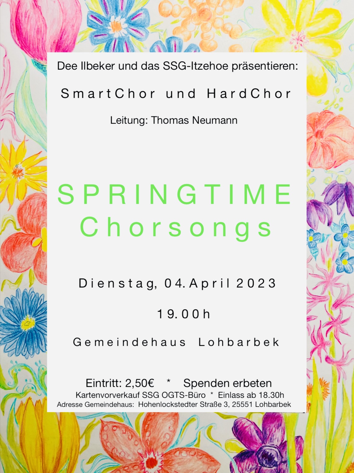 SmartChor und HardChor: Konzert in Lohbarbek